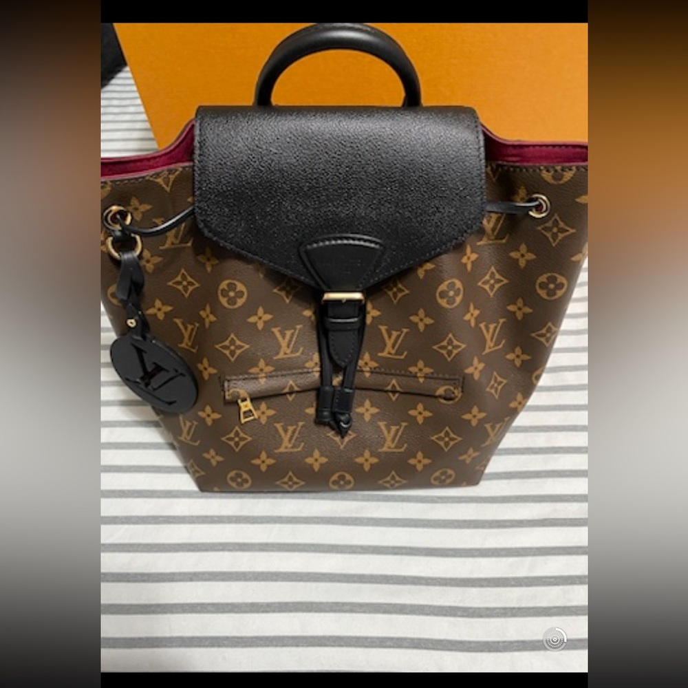 Louis Vuitton monogram montsouris pm backpack